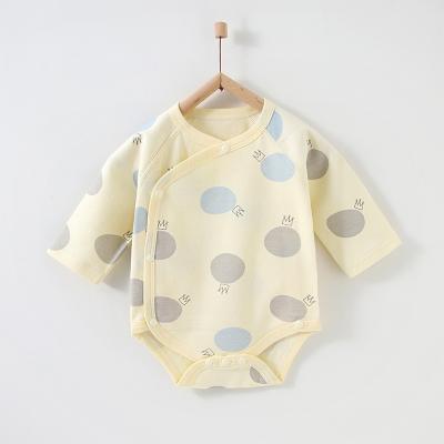 China 95% Cotton Baby Boy Spring And Autumn Clothes Long Sleeve Newborn Baby Pajamas for sale