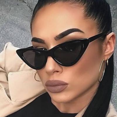 China Fashion Sunglasses Shape Cat Eye Sunglasses Cheap Sunglasses Plastic Women's Shades Sunglasses for sale