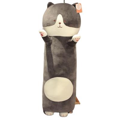 China Super Soft Soft Plush Toy For Family Friends Children Sit Cute Creative Long Confession Cat Doll for sale