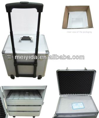 China Aluminum Trolley Wheel Trolley Case For Watch for sale