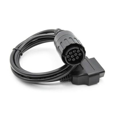 China Diagnostic Fault Code OBD2 Diagnostic Cable For BMW ICOM D Module Cable 10pin OBD Adapter for sale