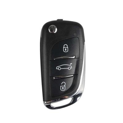 China Replace Car Key Case For XHORSE XNDS00EN VVDI DS Type Remote Key 3 Buttons for sale