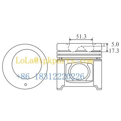 China S6S Ring Set Liner Sleeve 94mm Piston Kit Set 8888888888 Engine Spare Parts Pin Bushing for sale