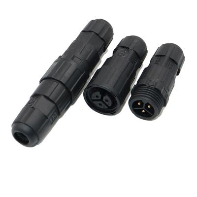 China Direct Waterproof Male Female Connector IP68 2/3/4/5/6/7/8 Pin Cable Connector For Electrical Wire M16 Socket Screw Wire Electronic Factory for sale