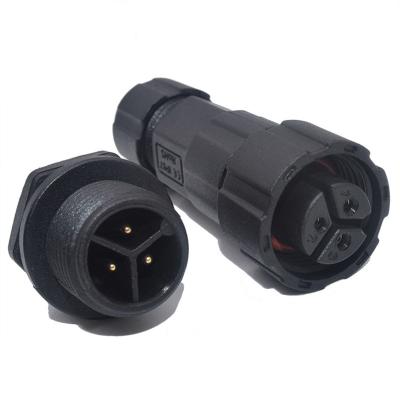 China Automotive Factory Aviation Socket Plug 3.5-7.5mm Wire 2/3/4-12 Pin IP68 Pin Direct Industrial Waterproof M16 Connector For Outdoor for sale