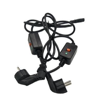 China YS-J9 European Standard Leakage Slot VDE CE Leakage Protection Plug Power Cord for sale