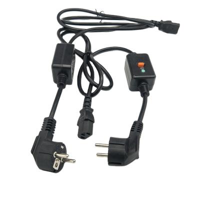 China YS-J9 European Standard Leakage Slot VDE CE Leakage Protection Plug Power Cord for sale