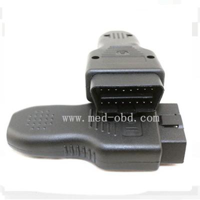 China OBD2 connector J1962m with enclosure and relief 16pin male connector YS006P for sale