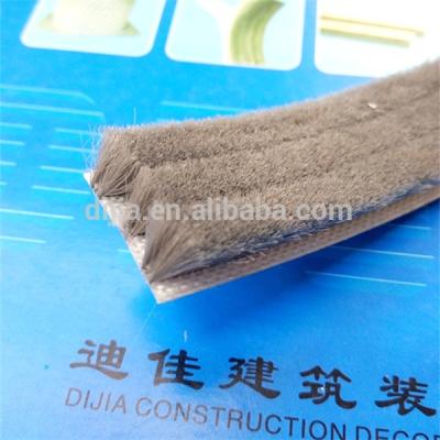 China PP Aluminum Window And Door Silicone Strip Material Waterproof Damping Brush for sale