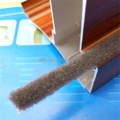 China Zero Dustproof Plastic Window Wool Pile for sale