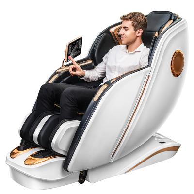 China Full Body Electric Weightlessness 3d 4d Body Office Blood Circulation Massage Chair With Blue Tooth Music for sale