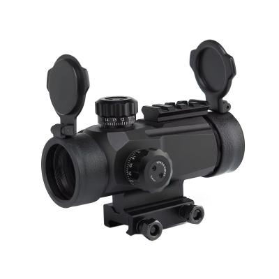 China 35mm Objective Lens Diameter 1x35 Red Dot Sight with 4 Reticle Patterns and Flip Covers for sale