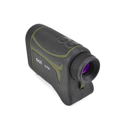 China Precision 700m Laser Rangefinder for Golf and Hunting 6x Magnification /-1m Accuracy for sale