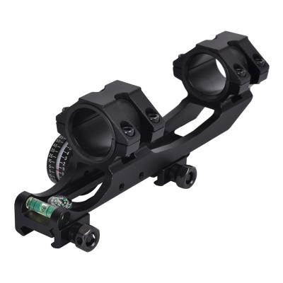 China Precision Shooting with Black Matte Bubble Lever Scope Mount Base Angle Indicator for sale