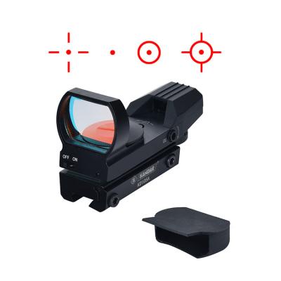 China 11mm/20mm Base 1X22x33 Red Dot Reflex Sight met gratis oogrelief en accessoires Te koop