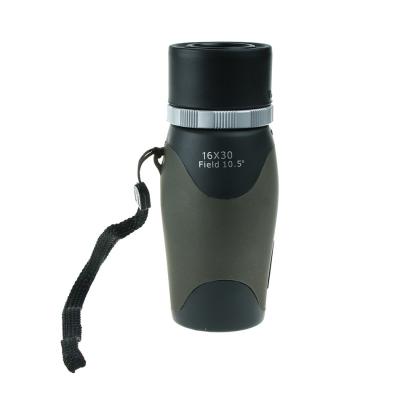 China Optic Lens Design 16x30 Monocular Telescope with European Compact and Portable Function for sale