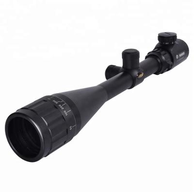 China Red Green Illuminated 6-24X Power Adjustable Objective Scopes for Long-Range Hunting for sale