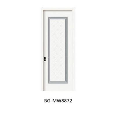 China Modern Interior Melamine Composite Wood Room Cheap Price Door Wooden Door for sale