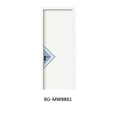 China Modern high quality cheap melamine wooden door manufacturer for sale