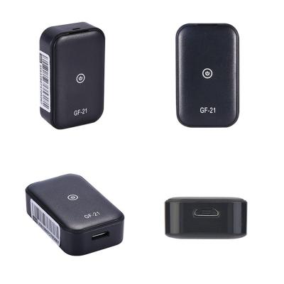 China Wifi GF21 Mini Car GPS Tracker Voice Control Device Mini WIFI+LBS+GPS Microphone WIFI+LBS+GPS Position Record Anti-lost Real Time for sale