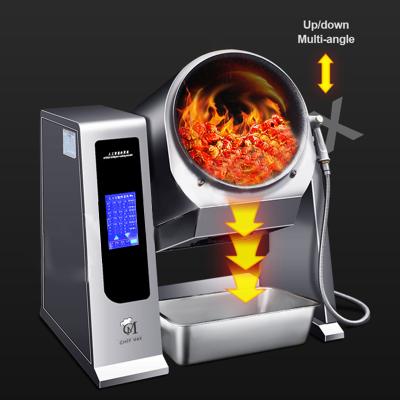 China Commercial Custom Intelligent Multi-Function Drum Stir-Fry Factory Dairy Factory 5KW Electric Automatic Sausage Cooking Machine for sale