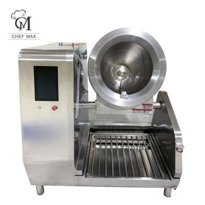 China Dairy Factory New Technology Vertical Full Function Vertical Process Meat Robot Intelligent Automatic Electric Food Noodle Cooking Machine for sale