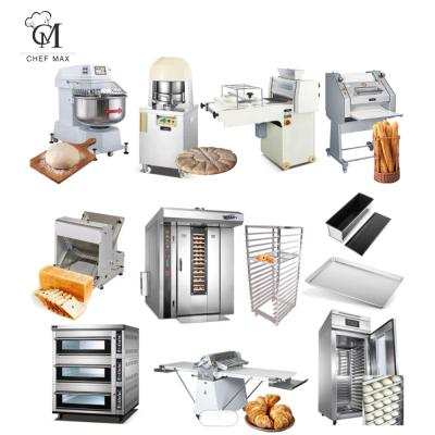 China Commercial Modern Electric Flour Mill Stand Baking Ovens Bread Machine Bakery Equipment Rotating Baking Baking Supplier for sale