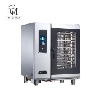 China Industrial 10 Layer 18000W High Efficiency Touch Screen Control Electric Steam Oven For CE for sale