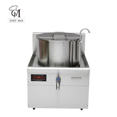 China High Efficiency Industrial Custom Vertical Integrated Induction Soup Cooker Stove With Motherboard for sale