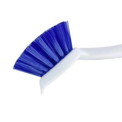 China Household Long Handle Home Plastic Kitchen Clean Stocked Brush for sale