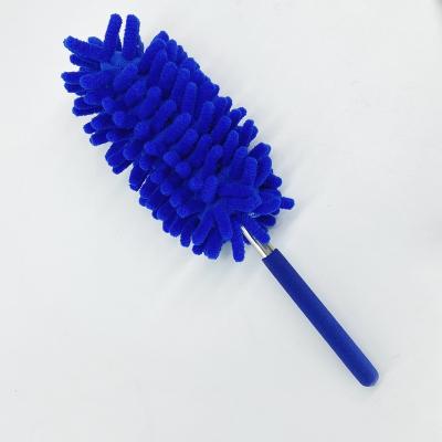 China Family Stripper Washable Home Soft Stainless Handle Duster Car Chenille Stretch Cloth for sale