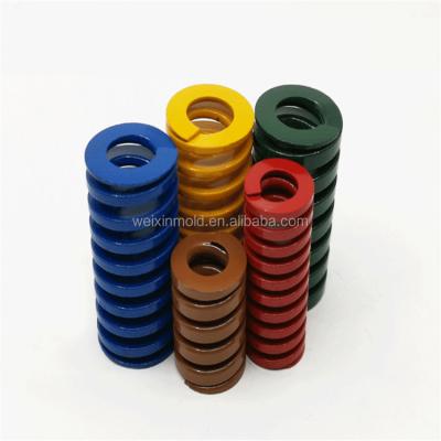 China Yellow Lightweight Coil Misumi Load Coil Spring for sale