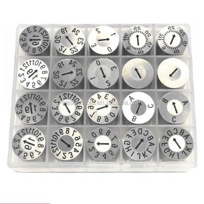 China Metal 2020 year and month date inserts for plastic injection molding for sale