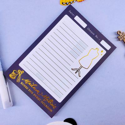 China Self Adhesive Custom Copy Personalized Stationery Place Note Sticky Notepad Maker for sale