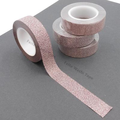 China Waterproof High Quality Custom Glitter Washi Japanese Paper Masking Tape for sale