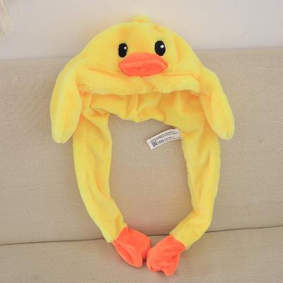 China Funny New Shiny Unicorn Duck Dog Hat That Moves When You Pinch Its Ears for sale