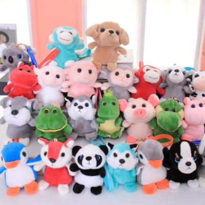 China Environmental Cheap Item Key Chain Bag Chain Plush Toy Series For Girlfriend for sale