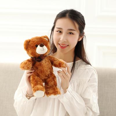 China Eco - Friendly Christmas Teddy Bear Popular Occasion Stuffed Soft Plush Toy For Gift for sale