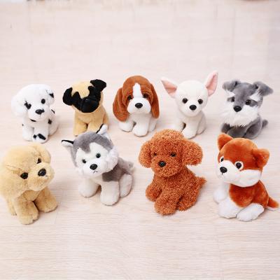 China Qingdao Factory Safe Lifelike Teddy Dog Lucky Dog Stuffed Toy for sale