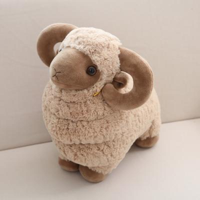 China High Quality Environmentally Friendly Skin Plush Sheep Lamb Plush Toy Eco-Friendly For Kids Gift for sale