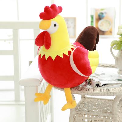 China Eco - Friendly Rooster Plush Toys Custom Colorful Rooster Stuffed Plush Toy For Kids for sale