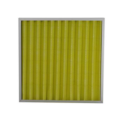 China F7 Hotels Pleated Air Filter Ventilation System MERV 13 Pleated Filter Medium for sale