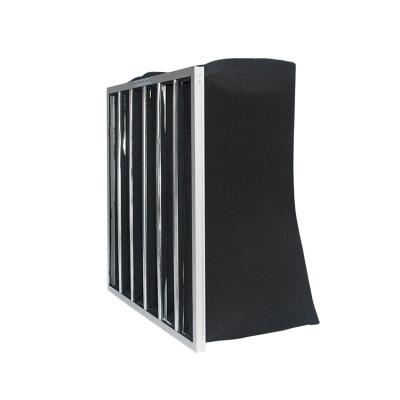 China Hotels G4 AHU Bag Air Filter Ventilation System Activated Carbon Filter Supplier in China for sale