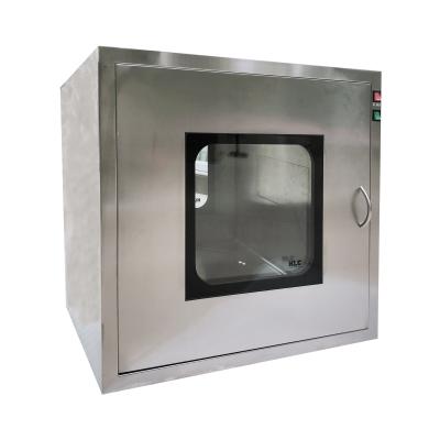 China Clean Room Ce Certificated High Quality Static Pass Box Stainless Steel Clean Room Pass Box for sale