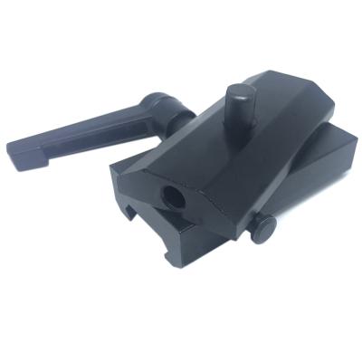 China Aluminum Quick Detach Harris Bipod Rotate Bipod Mount Adapter for sale