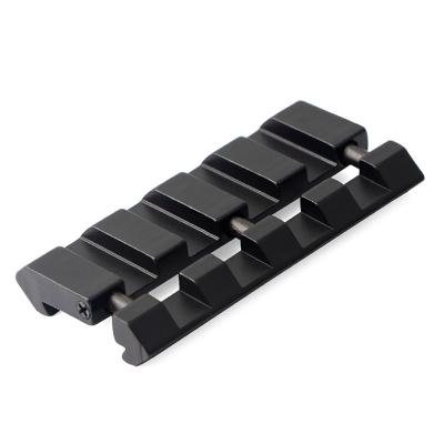 China Funpowerland 45mm Length 11mm Aluminum Tactical Dovetail to 20mm Picatinny Weaver Rail Mount Adapter for sale