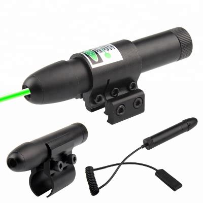 China Aluminum Alloy Red&Green Dot Laser Sight With Adjustable Mount Hunting Airsoft Air Guns Laser Sight Tactical Rifle Air Soft Laser Fit 11mm 20mm for sale