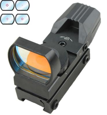 China Holographic Red Tactical Collimator Scope Riflescope 20mm Aluminum Alloy Rail Dot Sight 4 Dot Sight Sight Hunting Airsoft Optics for sale