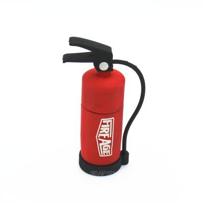 China M-DS101 Silicone Fire Extinguisher Shape PVC USB Flash Drive for sale