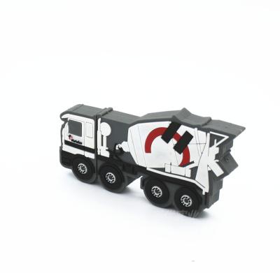 China M-DS122 Silicone Mixer Truck Shape PVC Flash USB Drive for sale